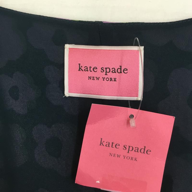 ケイトスペード Kate Spade ワンピース ひざ丈スカート 0 花柄 緑 / グリーン /  レディース USED 古着 中古 10106160