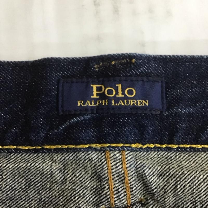 ポロラルフローレン POLO RALPH LAUREN パンツ デニム、ジーンズ デニムパンツ スリムパンツ ジーンズ カジュアルパンツ ストレッチパンツ 36 無地 インディゴ / インディゴ /  メンズ USED 古着 中古 10107760