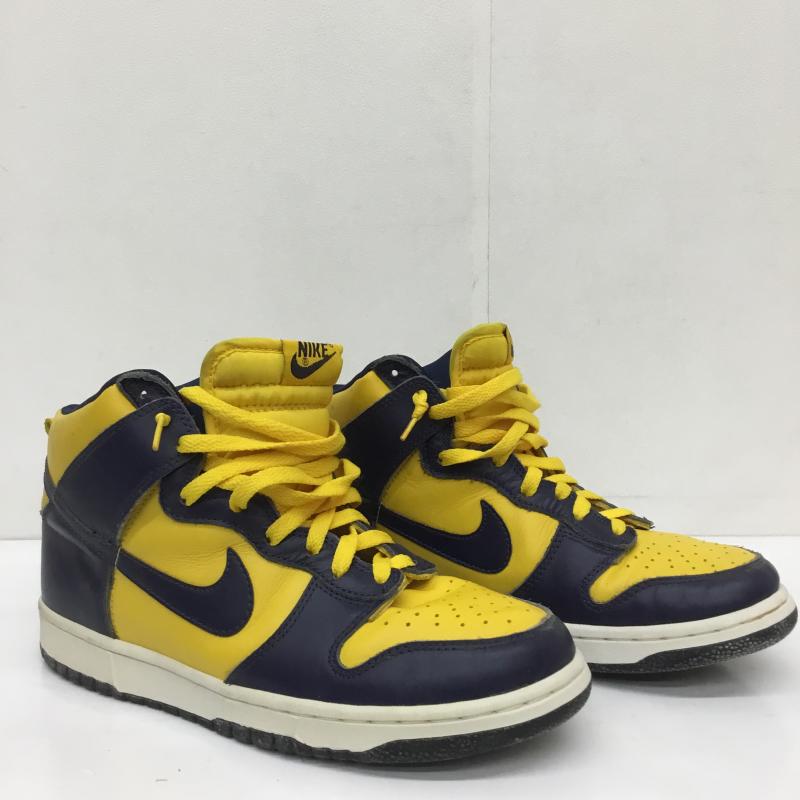 ナイキ NIKE スニーカー スニーカー 630335-471 27.0cm ロゴ、文字 黄 / イエロー /  メンズ USED 古着 中古 10110555