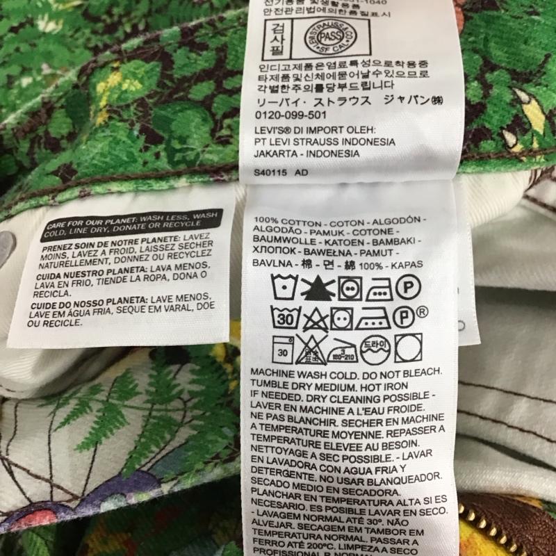 リーバイストラウスアンドコー Levi Strauss & co. パンツ デニム、ジーンズ 551ZAUTHENTICSTRAIGHTPOKEMONGARDEN デニムパンツ 30インチ プリント マルチカラー / マルチカラー /  メンズ USED 古着 中古 10117119