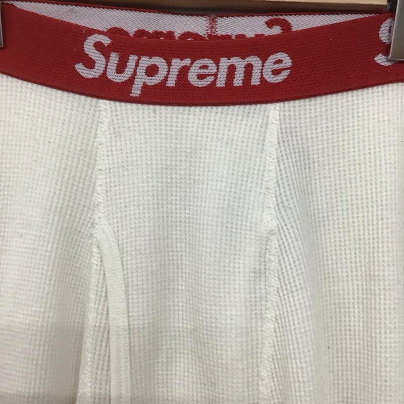 シュプリーム Supreme ボトムス ボトムス サーマルパンツ アンダーウェア スパッツ S 無地 白 / ホワイト /  メンズ USED 古着 中古 10142567