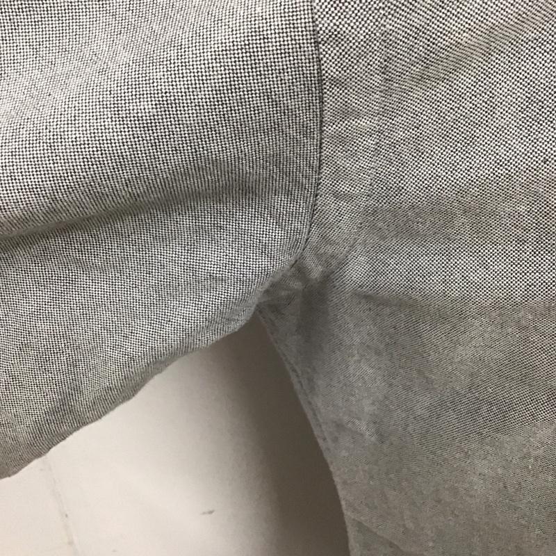 ラルフローレン RALPHLAUREN シャツ、ブラウス 長袖 長袖シャツ ボタンダウンシャツ カジュアルシャツ カラーシャツ M ロゴ、文字 灰 / グレー /  メンズ USED 古着 中古 10106606