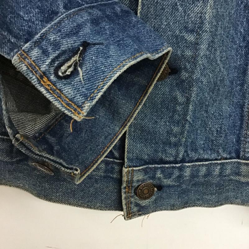 リーバイストラウスアンドコー Levi Strauss & co. ジャケット、上着 ジャケット、ブレザー デニムジャケット Gジャン アウター カジュアルジャケット 38 無地 インディゴ / インディゴ /  メンズ USED 古着 中古 10146939