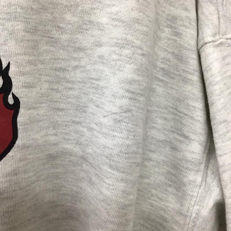 スラッシャー THRASHER パーカー 長袖 長袖 L ロゴ、文字 灰 / グレー /  メンズ USED 古着 中古 10117264