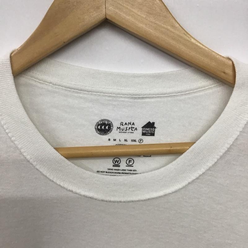 シティー カントリー シティー CITY COUNTRY CITY Tシャツ 半袖 半袖カットソー プリントTシャツ クルーネックカットソー FREE プリント 白 / ホワイト /  メンズ USED 古着 中古 10142641