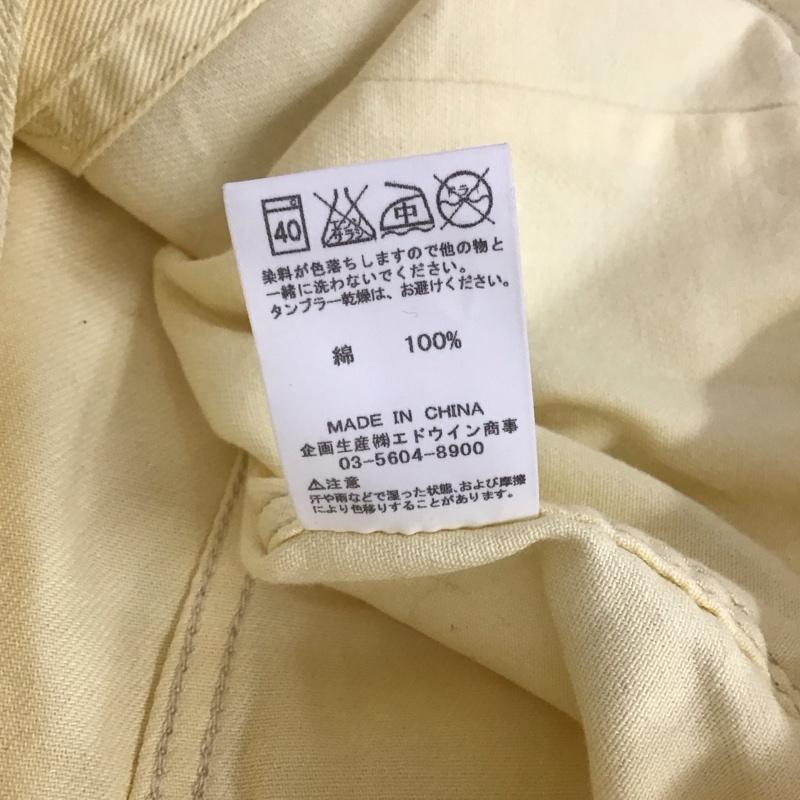 リー Lee ジャケット、上着 ジャケット、ブレザー デニムジャケット DUFFER S 無地 黄 / イエロー /  メンズ USED 古着 中古 10106241