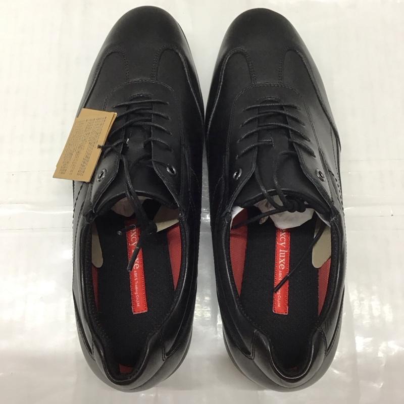 アシックス ASICS 革靴 革靴 TU-7776 texcy luxe ビジネススニーカー 25cm 箱有 25.0cm 無地 黒 / ブラック /  メンズ USED 古着 中古 10111701