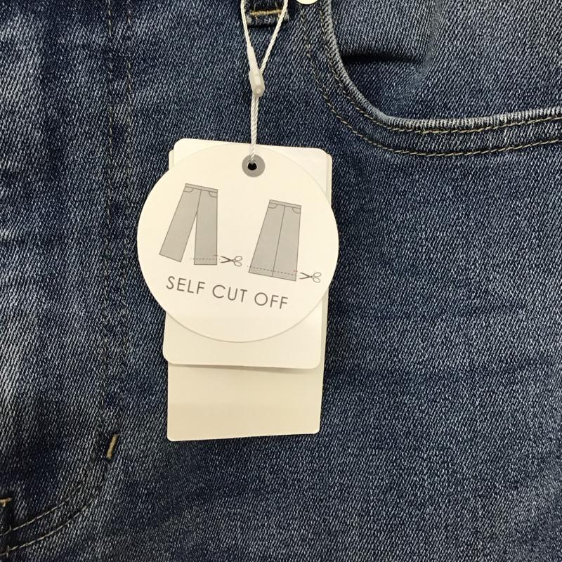 レプシィム LEPSIM パンツ デニム、ジーンズ タケヘンカデニム M 無地 水色 / ライトブルー /  レディース USED 古着 中古 10131081