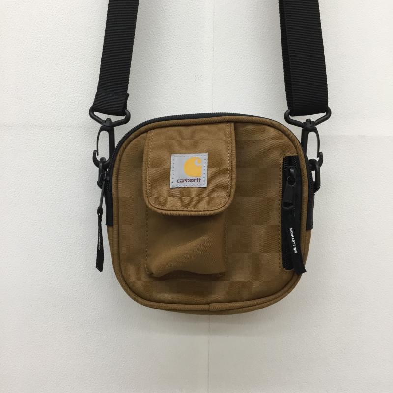カーハート Carhartt ショルダーバッグ ショルダーバッグ I006288.63.00.06 ESSENTIALS BAG ロゴ、文字 黒 / ブラック / X 茶 / ブラウン /  メンズ USED 古着 中古 10130257