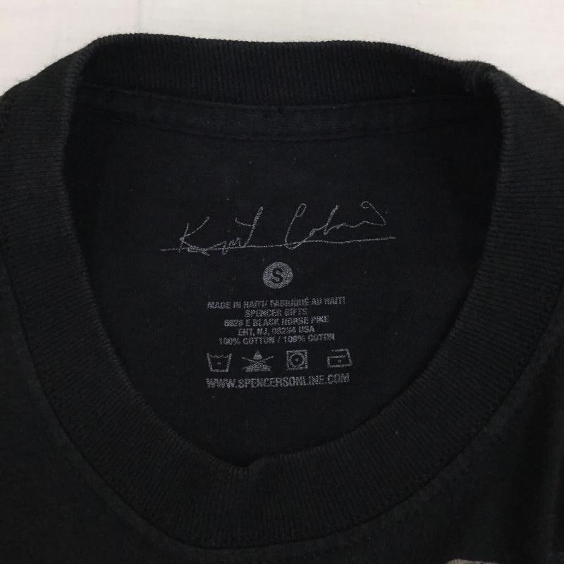 ＵＳフルギ US古着 Tシャツ 半袖 Kurt Cobain S プリント 黒 / ブラック /  メンズ USED 古着 中古 10139431