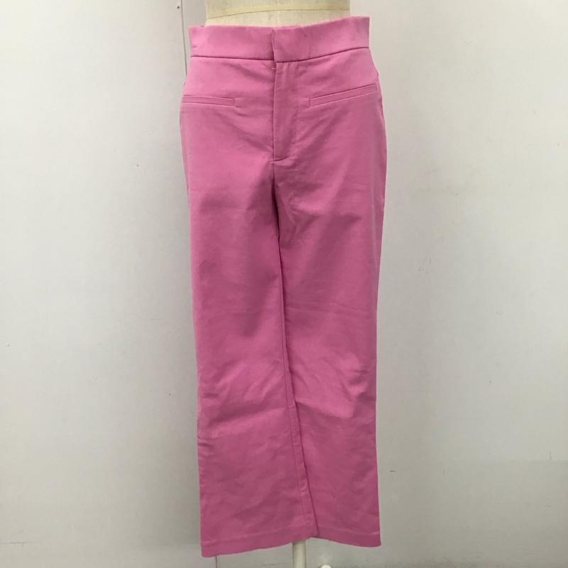 ザラ ZARA ボトムス ボトムス 7385 559 636 ストレッチパンツ S 無地 桃 / ピンク /  レディース USED 古着 中古 10118477