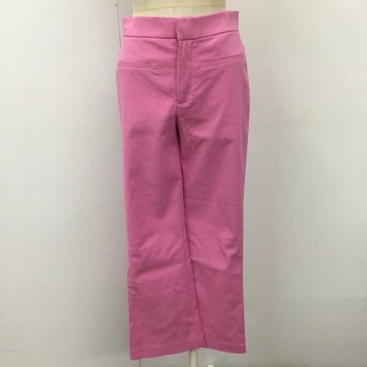 ザラ ZARA ボトムス ボトムス 7385 559 636 ストレッチパンツ S 無地 桃 / ピンク /  レディース USED 古着 中古 10118477