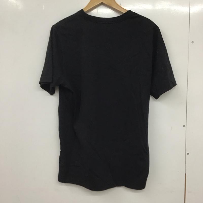 ポールスミス Paul Smith Tシャツ 半袖 半袖カットソー プリントTシャツ クルーネックカットソー L プリント 黒 / ブラック /  メンズ USED 古着 中古 10135747