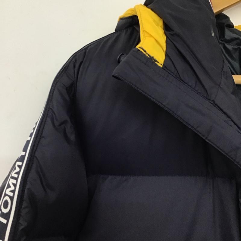 トミーヒルフィガー TOMMY HILFIGER コート ダウンコート L 無地 紺 / ネイビー /  メンズ USED 古着 中古 10146861