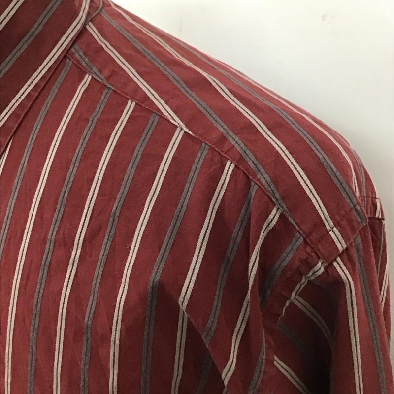 トミーヒルフィガー TOMMY HILFIGER シャツ、ブラウス 長袖 長袖シャツ カラーシャツ ポケットシャツ 長袖カットソー ストライプシャツ M ストライプ マルチカラー / マルチカラー /  メンズ USED 古着 中古 10118264