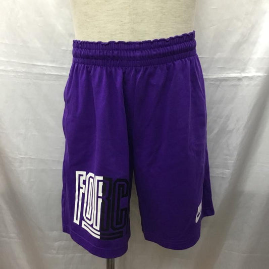 ナイキ NIKE パンツ ショートパンツ FB6958-504 バスケットボール ハーフパンツ スウェット M ロゴ、文字 紫 / パープル /  メンズ USED 古着 中古 10115689