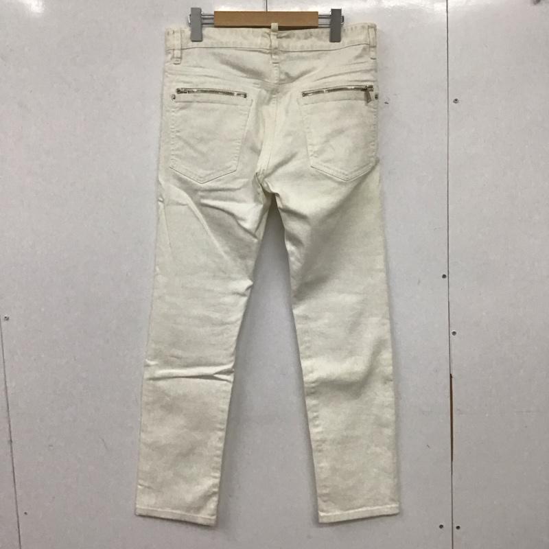 ディースクエアード2 DSQUARED2 パンツ デニム、ジーンズ デニムパンツ スリムパンツ カジュアルパンツ ストレッチパンツ 46インチ 無地 白 / ホワイト /  メンズ USED 古着 中古 10137857