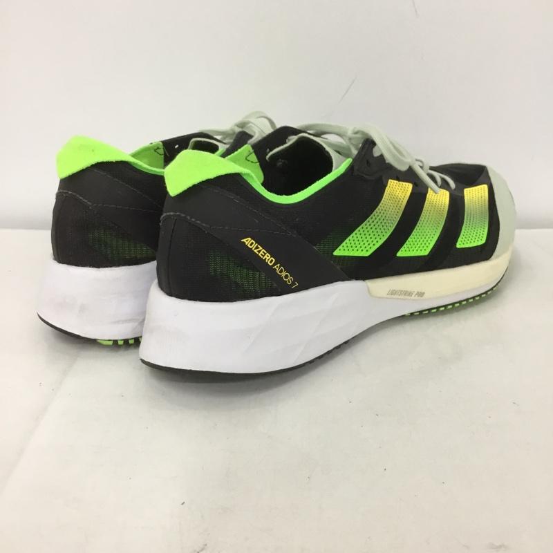 アディダス adidas スニーカー スニーカー GY8409 ADIZERO JAPAN 7 M 26.5cm 箱有 26.5cm ロゴ、文字 黒 / ブラック / X 黄 / イエロー / X 緑 / グリーン /  メンズ USED 古着 中古 10132960