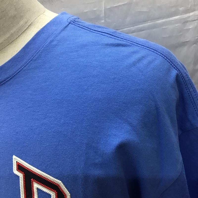 ギャップ GAP Tシャツ 半袖 JAC BAS ARCH T クルーネック S ロゴ、文字 青 / ブルー /  メンズ USED 古着 中古 10115555