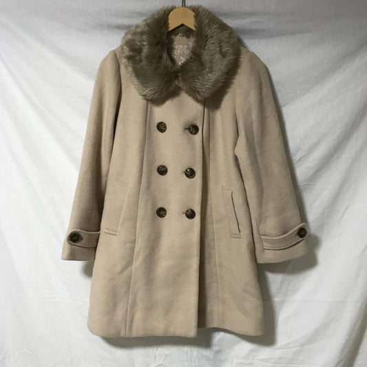 マジェスティックレゴン MAJESTIC LEGON コート コート一般 M 無地 ベージュ / ベージュ /  レディース USED 古着 中古 10014997