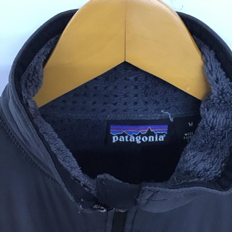 パタゴニア patagonia ジャケット、上着 ジャンパー、ブルゾン ジップアップジャケット スタンドジャケット アウター M ロゴ、文字 ダークグレー / ダークグレー /  メンズ USED 古着 中古 10147613