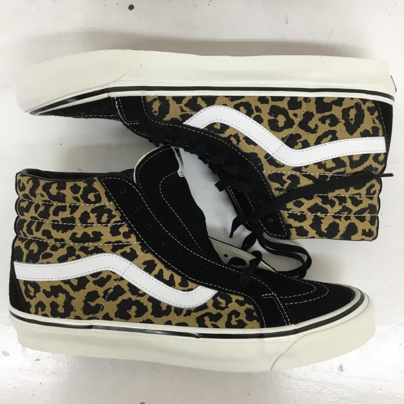 バンズ VANS スニーカー スニーカー 508731 SK8-HI DX 29.5cm ヒョウ柄・レオパード柄 黒 / ブラック / X 黄 / イエロー /  メンズ USED 古着 中古 10124095