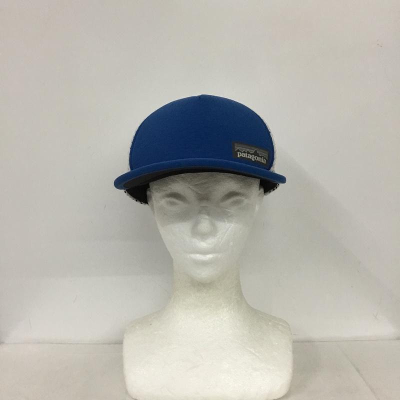 パタゴニア patagonia 帽子 キャップ ダックビル メッシュキャップ ロゴ、文字 白 / ホワイト / X 青 / ブルー / X 赤 / レッド /  メンズ USED 古着 中古 10132111