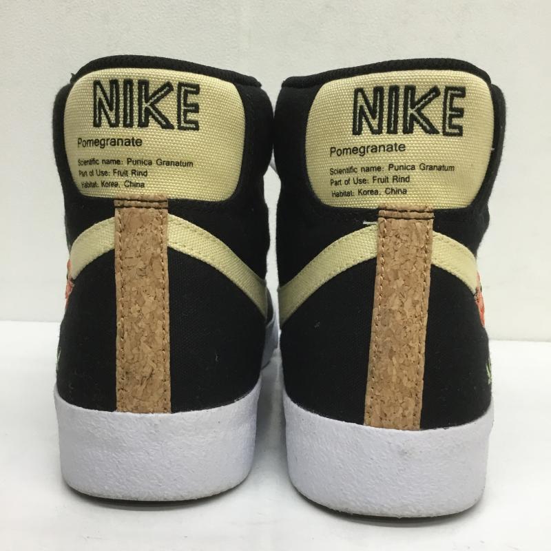 ナイキ NIKE スニーカー スニーカー Blazer Mid 77 Pomegranate ブレーザー ミッド ポムグラネイト CI1166-001 27.0cm 刺繍 黒 / ブラック /  メンズ USED 古着 中古 10108151