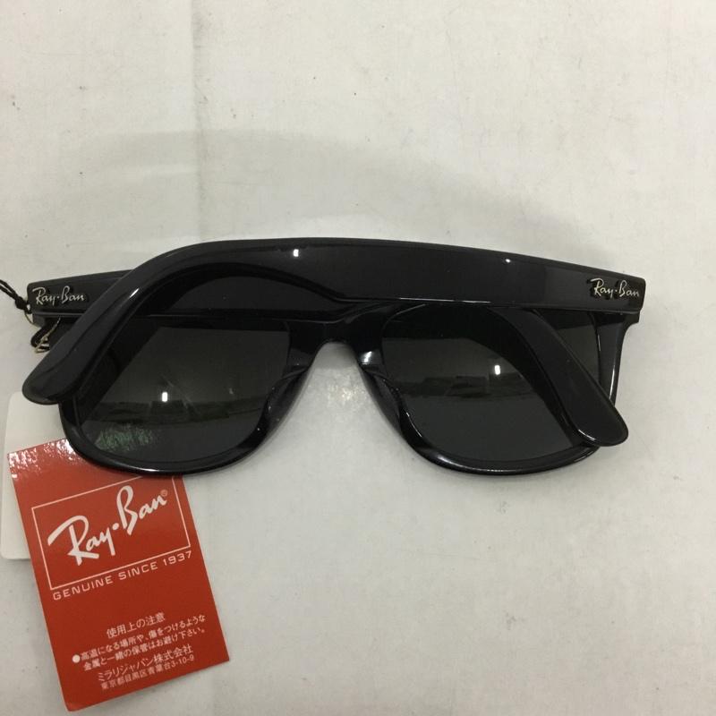 レイバン Ray-Ban めがね・サングラス サングラス RB2140-F WAYFARER カラーレンズ ケース付き ロゴ、文字 黒 / ブラック /  メンズ USED 古着 中古 10129412