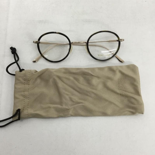 トム フォード TOM FORD めがね・サングラス めがね TF5521 052 丸メガネ ロゴ、文字 マルチカラー / マルチカラー /  メンズ USED 古着 中古 10149463