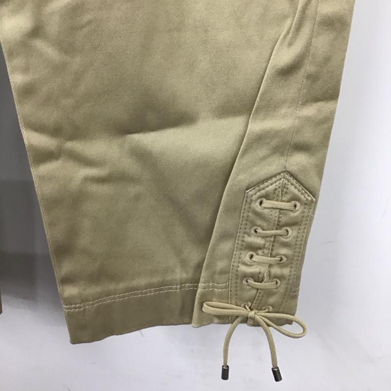 バーバリーロンドン Burberry London ボトムス ボトムス タイトパンツ ストレッチパンツ 七分丈 サブリナパンツ 40 無地 ベージュ / ベージュ /  レディース USED 古着 中古 10112519