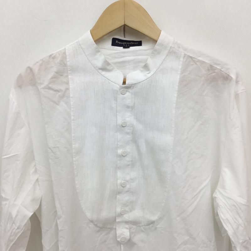 ユーズドクロージング used clothes シャツ、ブラウス 長袖 RAJESH PRATAP SINGH　長袖シャツ M 無地 白 / ホワイト /  メンズ USED 古着 中古 10129670