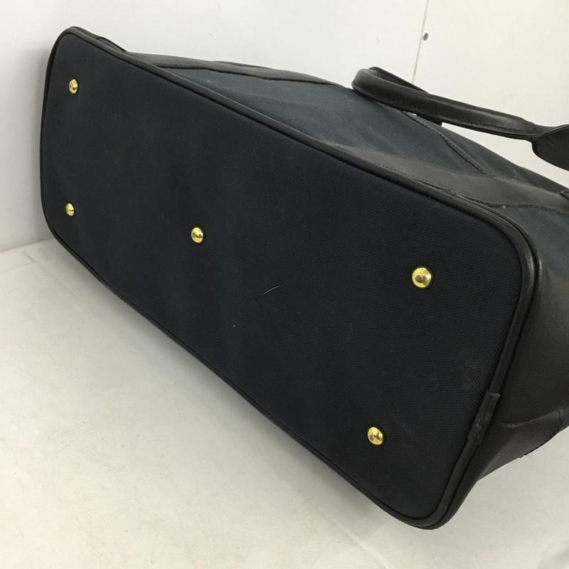 グリーンレーベルリラクシング green label relaxing トートバッグ トートバッグ 無地 紺 / ネイビー / X 黒 / ブラック /  メンズ USED 古着 中古 10151323
