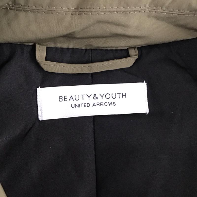 ビューティアンドユースユナイテッドアローズ BEAUTY&YOUTH UNITED ARROWS ジャケット、上着 ジャケット、ブレザー 1225-604-9171 ダウン ブルゾン アウター カジュアルジャケット M 無地 カーキ / カーキ /  メンズ USED 古着 中古 10114679