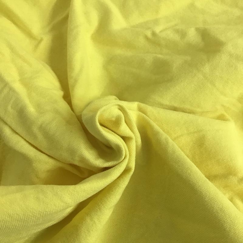 ラルフローレン RALPHLAUREN シャツ、ブラウス 半袖 ボタンダウンシャツ L 無地 黄 / イエロー /  メンズ USED 古着 中古 10107902