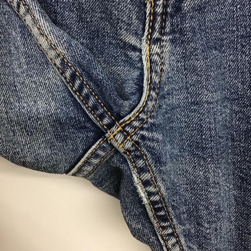 リーバイストラウスアンドコー Levi Strauss & co. パンツ デニム、ジーンズ デニムパンツ スリムパンツ カジュアルパンツ ストレッチパンツ 34 無地 インディゴ / インディゴ /  メンズ USED 古着 中古 10140557