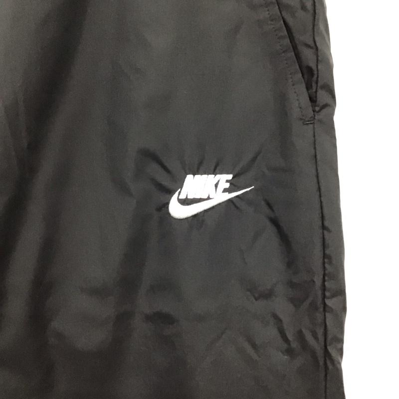 ナイキ NIKE パンツ ワークパンツ、ペインターパンツ cn8775-010 ウィンドランナーナイロンパンツ ワイドパンツ L ロゴ、文字 黒 / ブラック /  メンズ USED 古着 中古 10150269