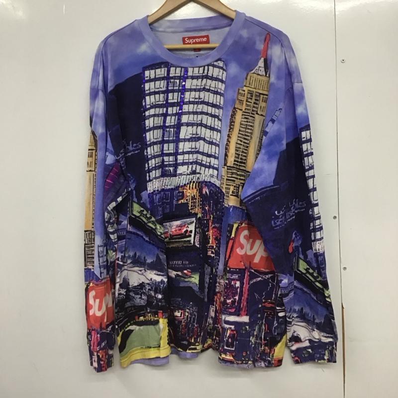シュプリーム Supreme カットソー 長袖 25SS SkylineSequin 長袖カットソー XL プリント マルチカラー / マルチカラー /  メンズ USED 古着 中古 10146104