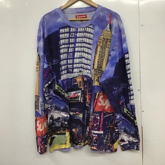シュプリーム Supreme カットソー 長袖 25SS SkylineSequin 長袖カットソー XL プリント マルチカラー / マルチカラー /  メンズ USED 古着 中古 10146104