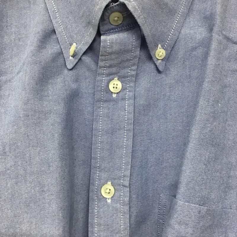 ギャップ GAP シャツ、ブラウス 長袖 長袖シャツ 無地シャツ カラーシャツ ボタンダウンシャツ 90s S 無地 水色 / ライトブルー /  メンズ USED 古着 中古 10129492