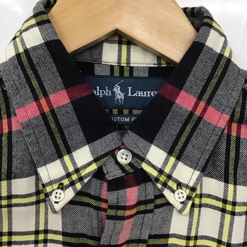ラルフローレン RALPHLAUREN シャツ、ブラウス 長袖 長袖シャツ チェックシャツ カラーシャツ ボタンダウンシャツ S チェック マルチカラー / マルチカラー /  メンズ USED 古着 中古 10131016
