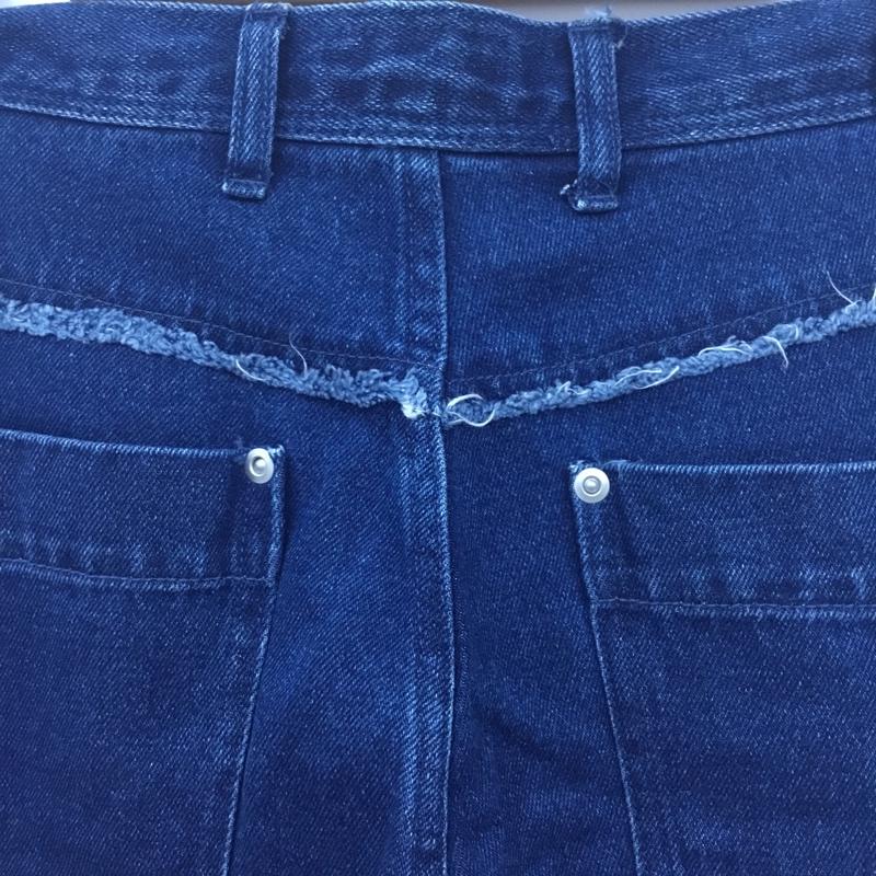 ハレ HARE パンツ デニム、ジーンズ デニムパンツ ストレートパンツ ワイドパンツ カジュアルパンツ S 無地 インディゴ / インディゴ /  メンズ USED 古着 中古 10120690