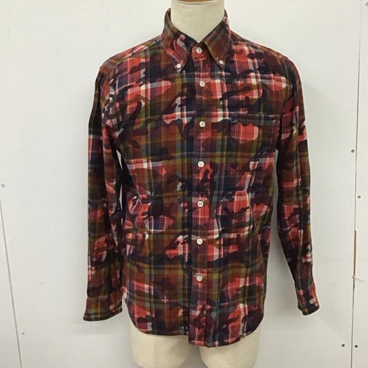 ソフネット SOPHNET. シャツ、ブラウス 長袖 長袖シャツ チェックシャツ カラーシャツ ボタンダウンシャツ L チェック マルチカラー / マルチカラー /  メンズ USED 古着 中古 10124918