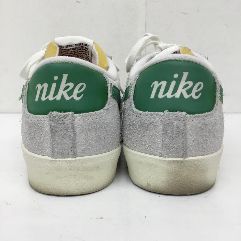 ナイキ NIKE スニーカー スニーカー HF3158-101 Blazer Low  77 Premium 28.0cm ロゴ、文字 灰 / グレー / X 緑 / グリーン /  メンズ USED 古着 中古 10144469