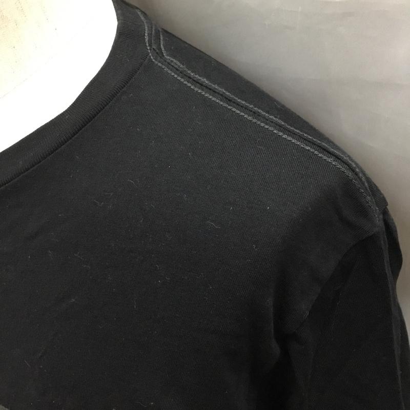 ディーゼル DIESEL Tシャツ 半袖 半袖カットソー プリントTシャツ クルーネックカットソー M ロゴ、文字 黒 / ブラック /  メンズ USED 古着 中古 10118716