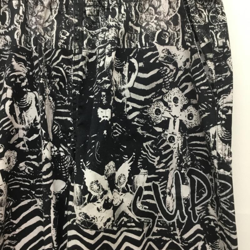 シュプリーム Supreme パンツ ワークパンツ、ペインターパンツ 20SS Miles Davis Skate Pant M 総柄 黒 / ブラック /  メンズ USED 古着 中古 10150935