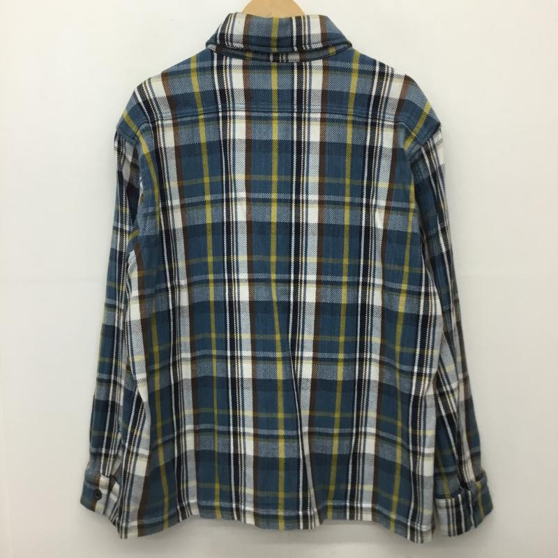 ロンハーマン Ron Herman シャツ、ブラウス 長袖 3620700133 S チェック 青 / ブルー /  メンズ USED 古着 中古 10141339