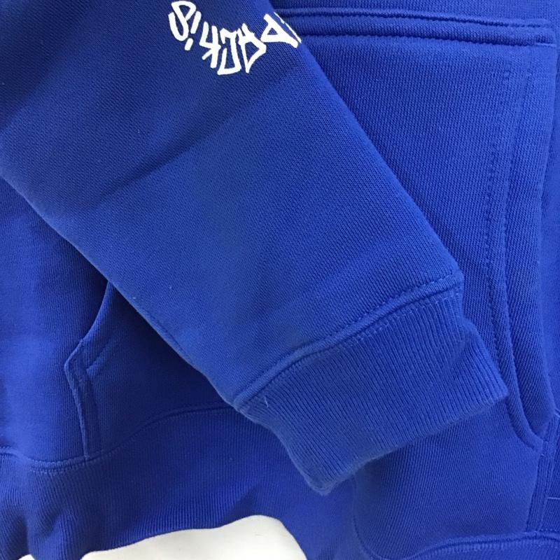 ロットワイラー ROTTWEILER パーカー 長袖 長袖パーカー プルオーバーパーカー スウェット XL プリント 青 / ブルー /  メンズ USED 古着 中古 10145886