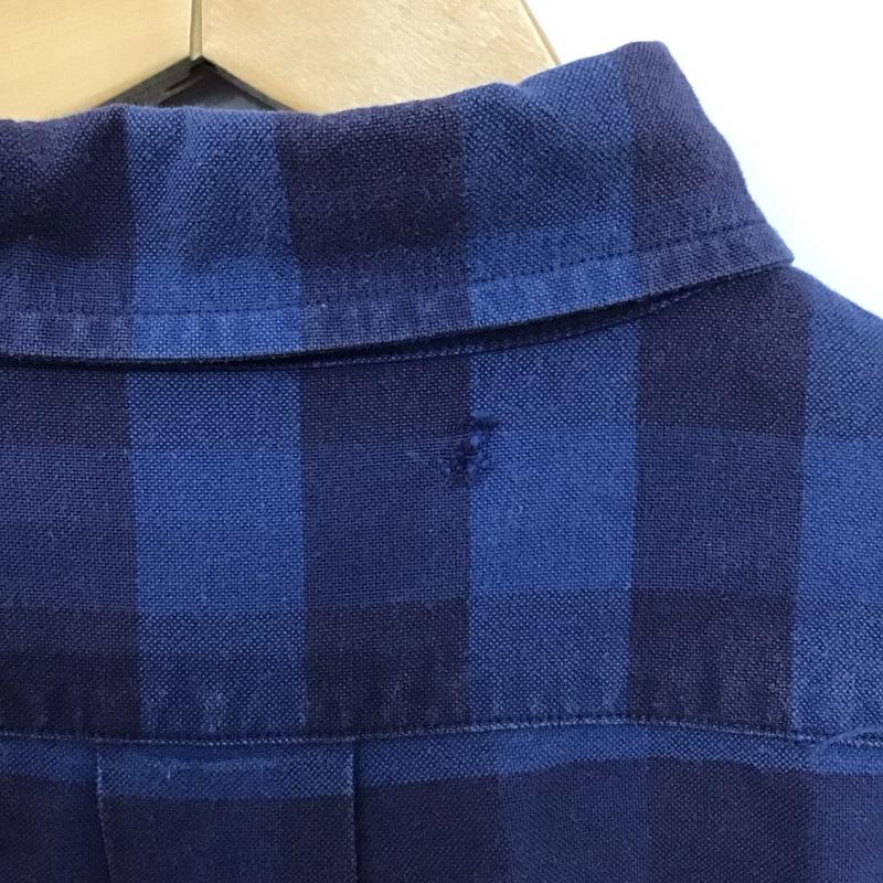 ポロバイラルフローレン Polo by RALPH LAUREN シャツ、ブラウス 長袖 長袖シャツ 無地シャツ カラーシャツ 80s XL チェック マルチカラー / マルチカラー /  メンズ USED 古着 中古 10150872