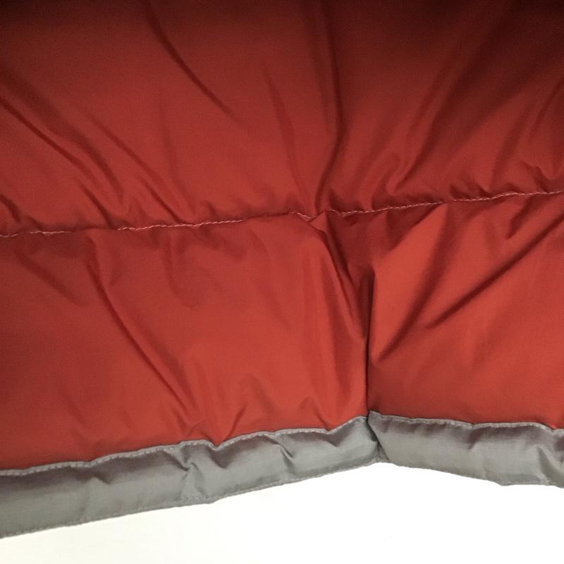 パタゴニア patagonia ベスト ベスト ダウンベスト ノースリーブ 前ボタン L ロゴ、文字 灰 / グレー /  メンズ USED 古着 中古 10146736
